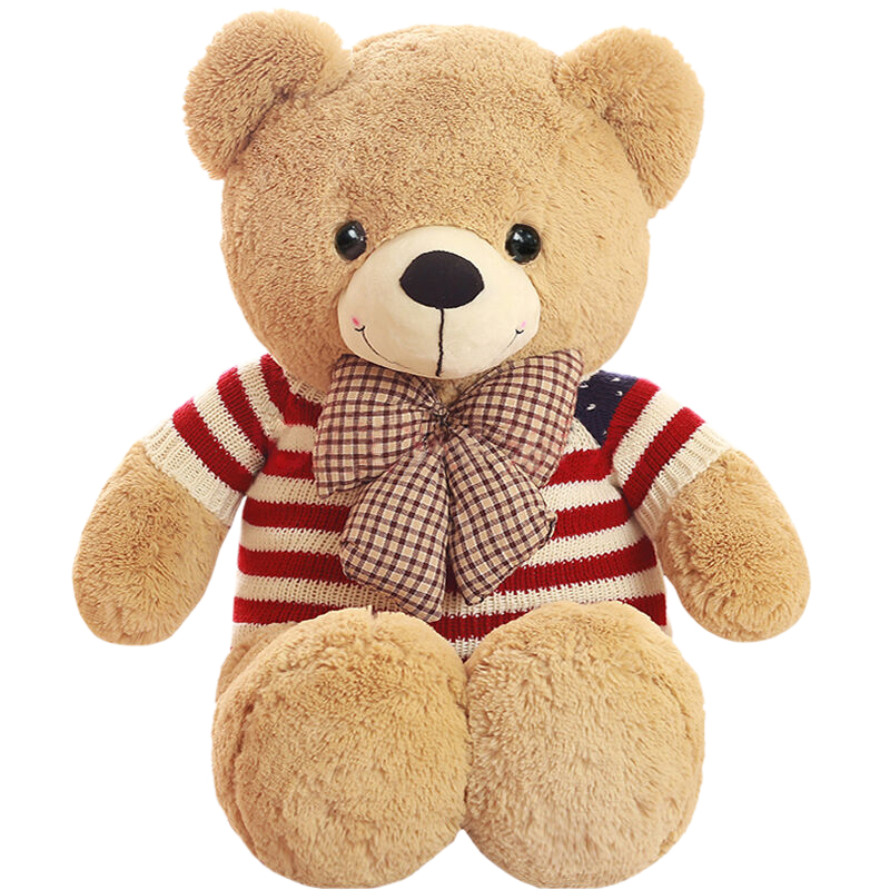 Wholesale cartoon cute stuffed soft plush toy custom OEM kids toy plush teddy bear 