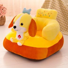 Custom Logo Stuffed Soft Plush Baby Animal Sofa Chair Fashion Plush Animal Toy 