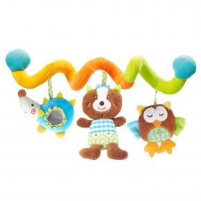 Baby toy plush safe stuffed hanging animal toy for baby bed infant toy 