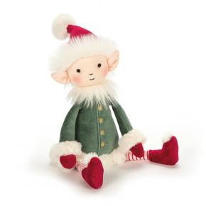 Customized stuffed Christmas hanging elf decoration plush toy