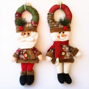 Christmas decorations fashion Christmas tree pendants Three-dimensional Santa Claus pendants 