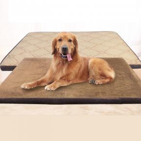 Wholesale colorful washable cushion portable folding pet mat dog mattress 