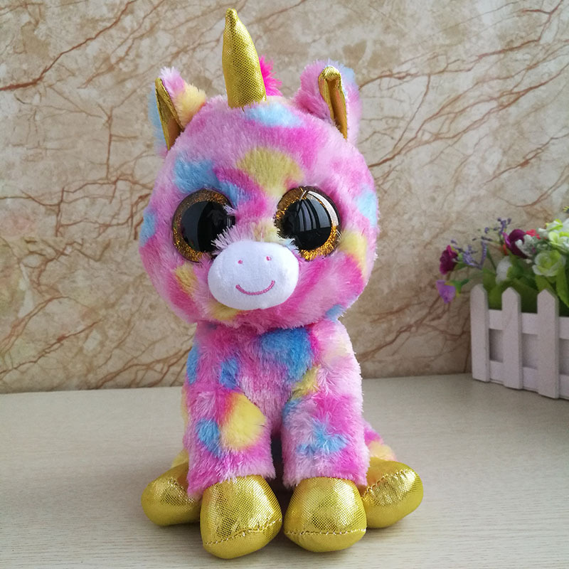 DolliBu Rainbow Octopus Plush - 9 Inch Iridescent Stuffed Animal With Big Sparkly Eyes