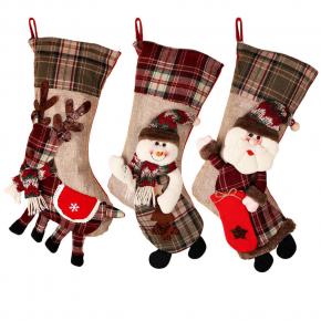 Own design Christmas decoration bag Christmas stocking