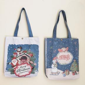 Santa Stockings Candy Nuts Gift Package Bag Christmas Sacks