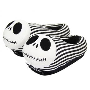Custom halloween plush stuffed soft winter slippers 