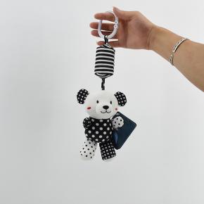 Black and White High Contrast Baby Hanging Rattles Toy for 0-12 Months Babys